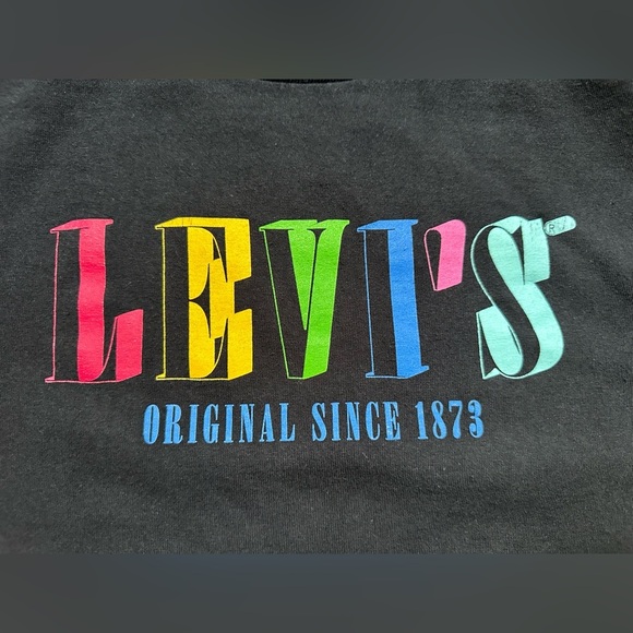 Levi's Multicolor Logo Black T-Shirt - Picture 6 of 6